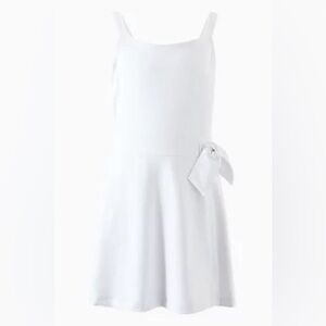 Habitual Girl White Sleeveless Tie Waist Tennis Dress - Party Casual New SZ 16